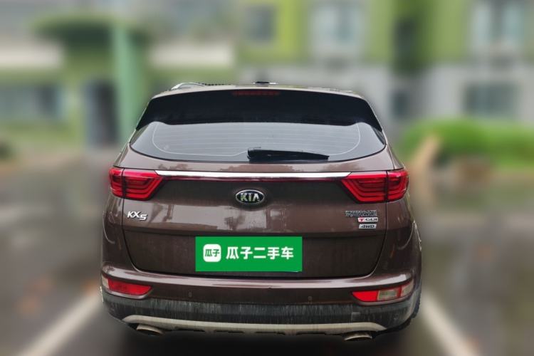 Used Kia KX5 2017 1.6T Automatic Two-Wheel Drive 15th Anniversary Special Edition DLX Rear