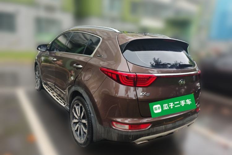 Used Kia KX5 2017 1.6T Automatic Two-Wheel Drive 15th Anniversary Special Edition DLX Rear Left 45 Deg