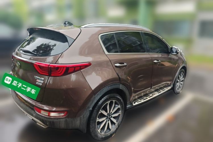 Used Kia KX5 2017 1.6T Automatic Two-Wheel Drive 15th Anniversary Special Edition DLX Rear Right 45 Deg