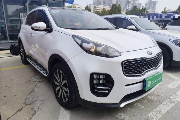 Used Kia KX5 2017 1.6T Automatic Two-Wheel Drive 15th Anniversary Special Edition DLX Front Right 45 Deg