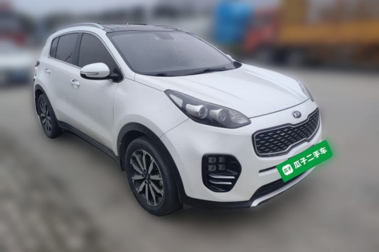 Used Kia KX5 2017 1.6T Automatic Two-Wheel Drive 15th Anniversary Special Edition DLX Front Right 45 Deg
