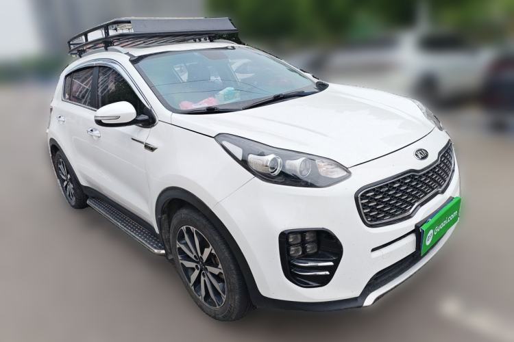 Used Kia KX5 2017 1.6T Automatic Two-Wheel Drive 15th Anniversary Special Edition DLX Front Right 45 Deg