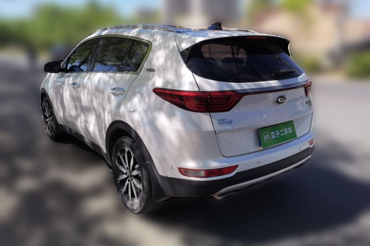 Used Kia KX5 2017 1.6T Automatic Two-Wheel Drive 15th Anniversary Special Edition DLX Rear Left 45 Deg