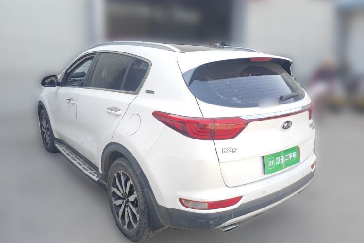 Used Kia KX5 2017 1.6T Automatic Two-Wheel Drive 15th Anniversary Special Edition DLX Rear Left 45 Deg