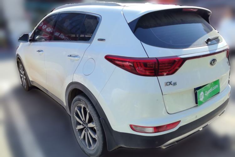 Used Kia KX5 2017 1.6T Automatic Two-Wheel Drive 15th Anniversary Special Edition DLX Rear Left 45 Deg