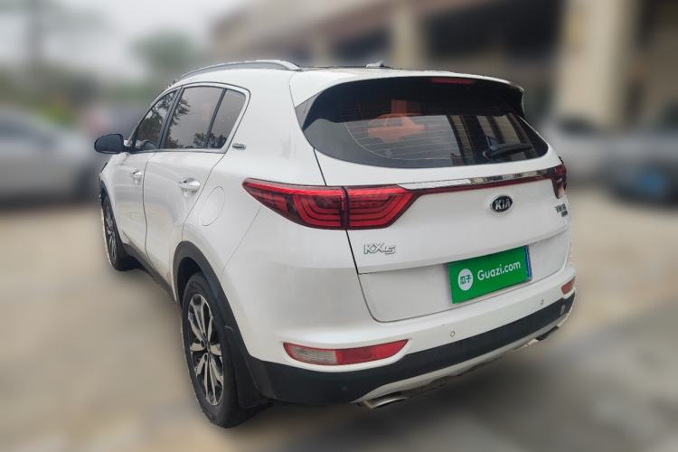 Used Kia KX5 2017 1.6T Automatic Two-Wheel Drive 15th Anniversary Special Edition DLX Rear Left 45 Deg