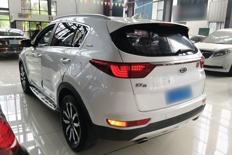 Used Kia KX5 2017 1.6T Automatic Two-Wheel Drive 15th Anniversary Special Edition DLX Rear Left 45 Deg
