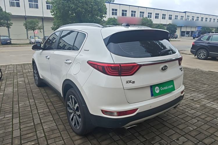 Used Kia KX5 2017 1.6T Automatic Two-Wheel Drive 15th Anniversary Special Edition DLX Rear Left 45 Deg