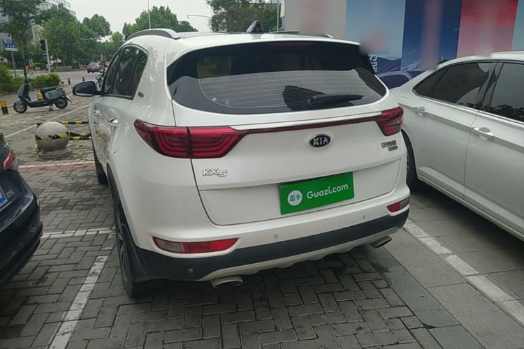 Used Kia KX5 2017 1.6T Automatic Two-Wheel Drive 15th Anniversary Special Edition DLX Rear Left 45 Deg