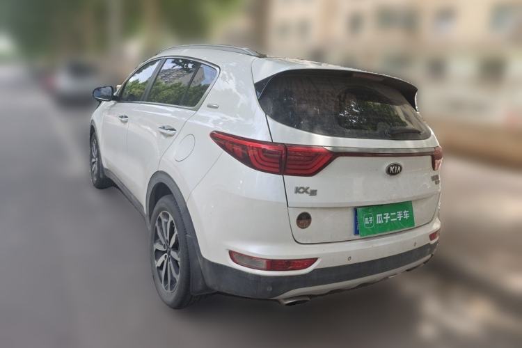 Used Kia KX5 2017 1.6T Automatic Two-Wheel Drive 15th Anniversary Special Edition DLX Rear Left 45 Deg