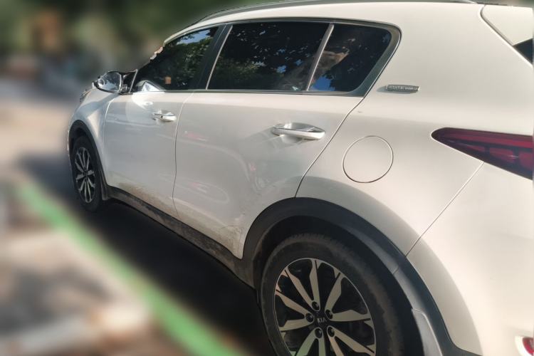 Used Kia KX5 2017 1.6T Automatic Two-Wheel Drive 15th Anniversary Special Edition DLX Rear Left 45 Deg