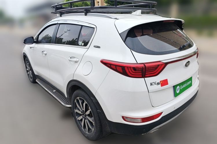 Used Kia KX5 2017 1.6T Automatic Two-Wheel Drive 15th Anniversary Special Edition DLX Rear Left 45 Deg