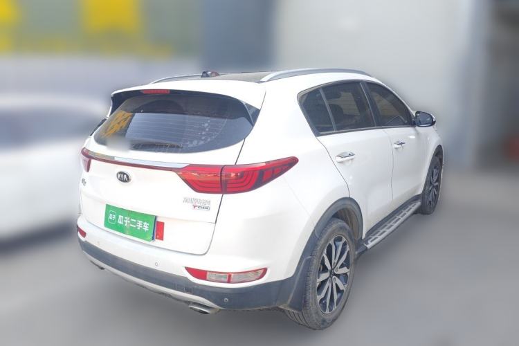 Used Kia KX5 2017 1.6T Automatic Two-Wheel Drive 15th Anniversary Special Edition DLX Rear Right 45 Deg