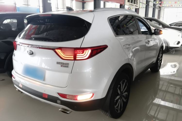 Used Kia KX5 2017 1.6T Automatic Two-Wheel Drive 15th Anniversary Special Edition DLX Rear Right 45 Deg