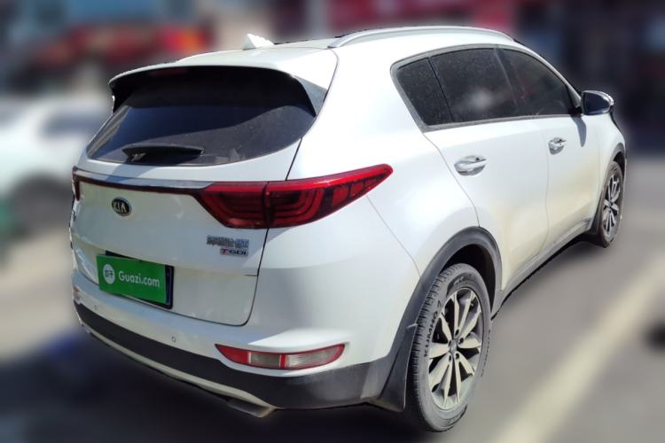 Used Kia KX5 2017 1.6T Automatic Two-Wheel Drive 15th Anniversary Special Edition DLX Rear Right 45 Deg