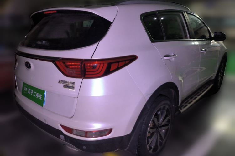 Used Kia KX5 2017 1.6T Automatic Two-Wheel Drive 15th Anniversary Special Edition DLX Rear Right 45 Deg