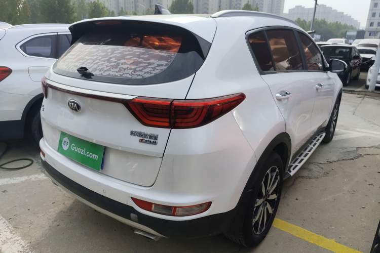 Used Kia KX5 2017 1.6T Automatic Two-Wheel Drive 15th Anniversary Special Edition DLX Rear Right 45 Deg