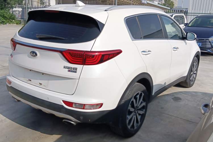 Used Kia KX5 2017 1.6T Automatic Two-Wheel Drive 15th Anniversary Special Edition DLX Rear Right 45 Deg