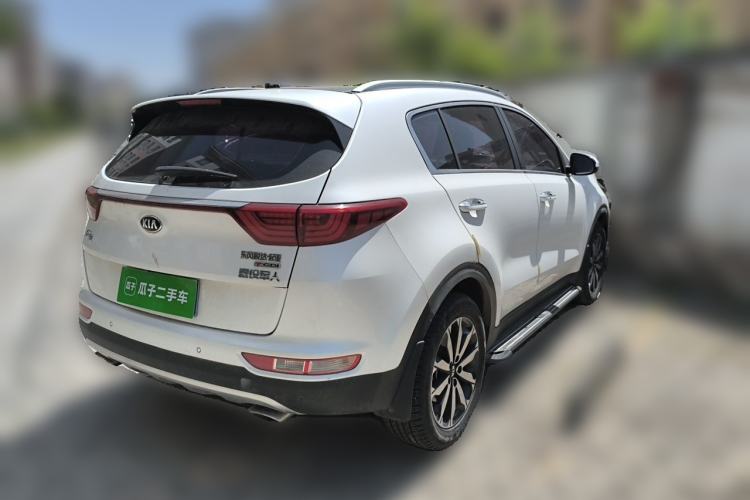 Used Kia KX5 2017 1.6T Automatic Two-Wheel Drive 15th Anniversary Special Edition DLX Rear Right 45 Deg