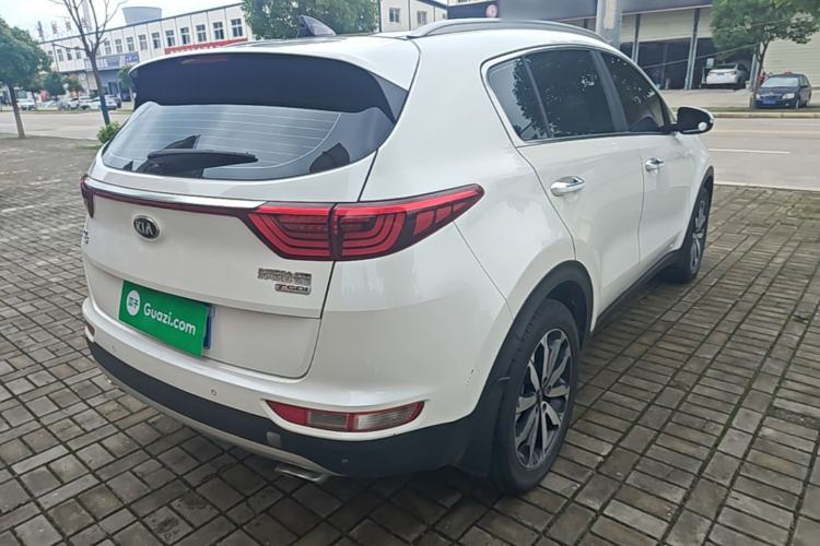 Used Kia KX5 2017 1.6T Automatic Two-Wheel Drive 15th Anniversary Special Edition DLX Rear Right 45 Deg