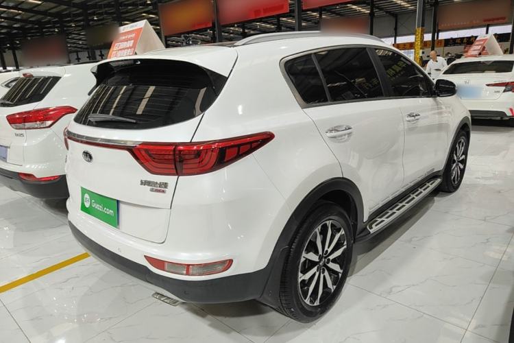 Used Kia KX5 2017 1.6T Automatic Two-Wheel Drive 15th Anniversary Special Edition DLX Rear Right 45 Deg