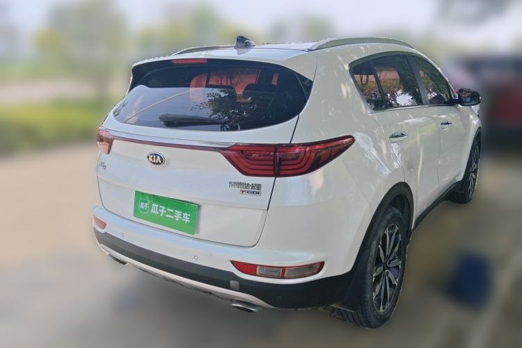 Used Kia KX5 2017 1.6T Automatic Two-Wheel Drive 15th Anniversary Special Edition DLX Rear Right 45 Deg