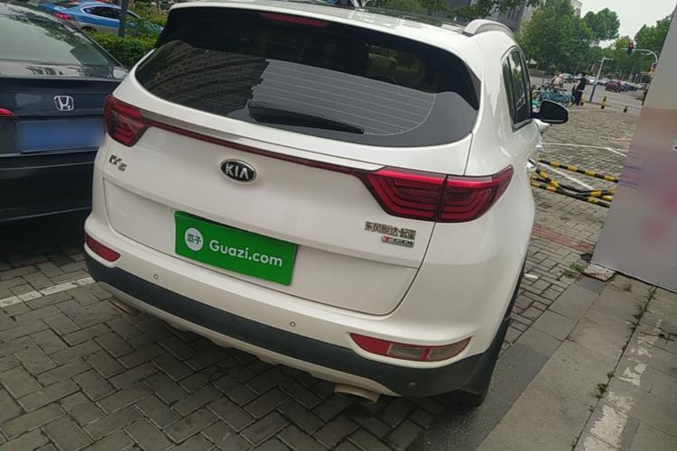 Used Kia KX5 2017 1.6T Automatic Two-Wheel Drive 15th Anniversary Special Edition DLX Rear Right 45 Deg