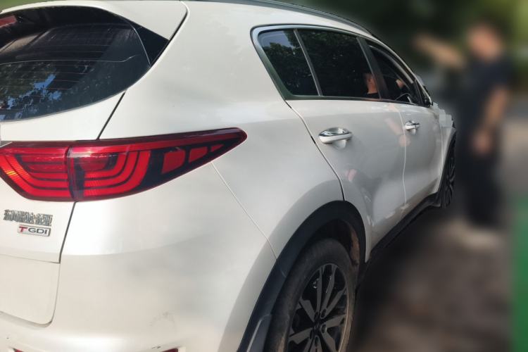 Used Kia KX5 2017 1.6T Automatic Two-Wheel Drive 15th Anniversary Special Edition DLX Rear Right 45 Deg