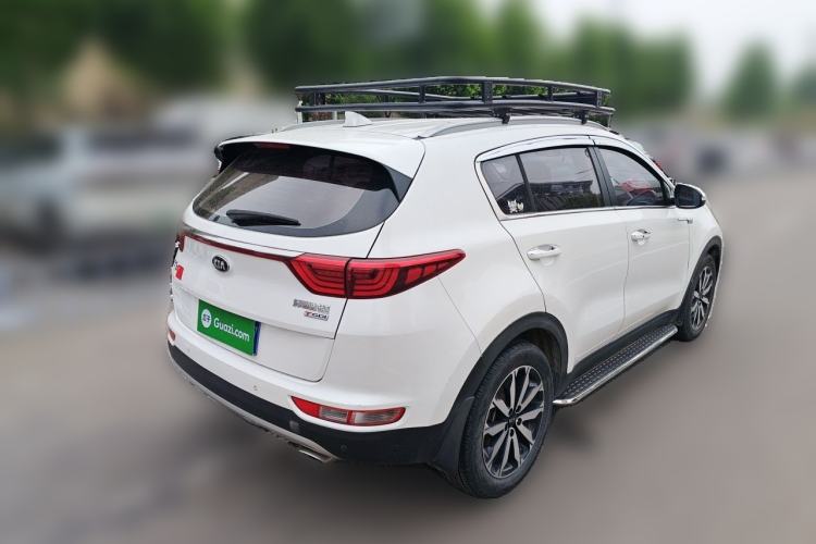 Used Kia KX5 2017 1.6T Automatic Two-Wheel Drive 15th Anniversary Special Edition DLX Rear Right 45 Deg