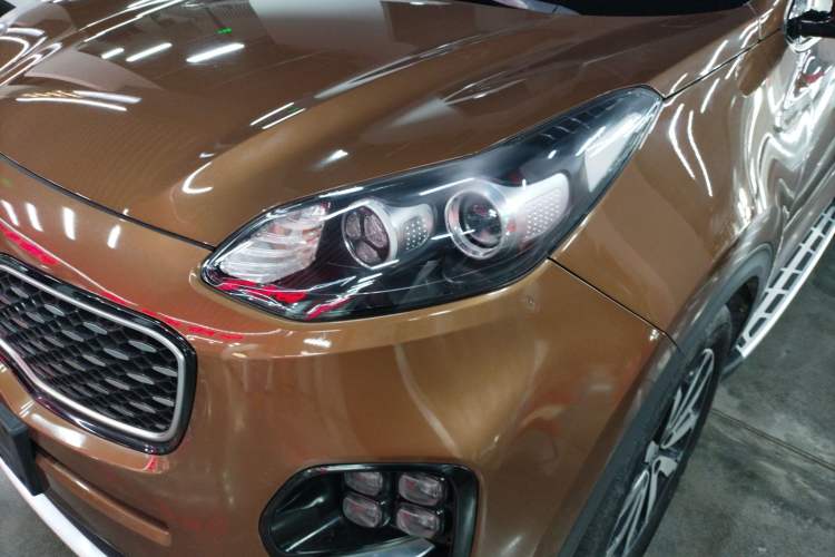 Used Kia KX5 2017 1.6T Automatic Two-Wheel Drive 15th Anniversary Special Edition DLX Left Front Headlight