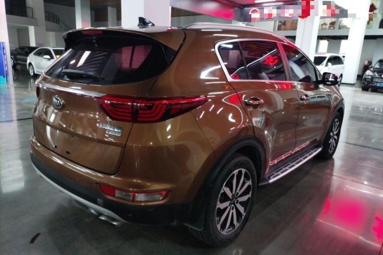 Used Kia KX5 2017 1.6T Automatic Two-Wheel Drive 15th Anniversary Special Edition DLX Rear Right 45 Deg