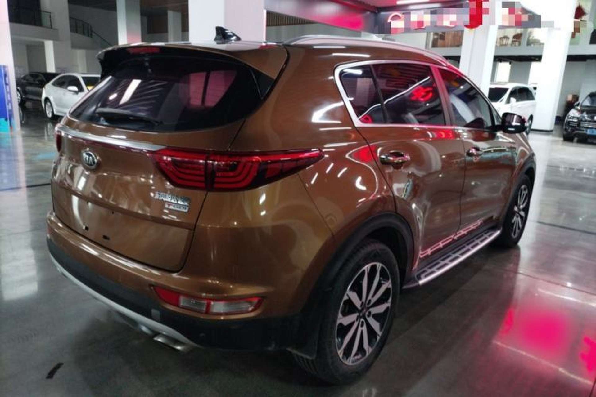 Used Kia KX5 2017 1.6T Automatic Two-Wheel Drive 15th Anniversary Special Edition DLX Rear Right 45 Deg
