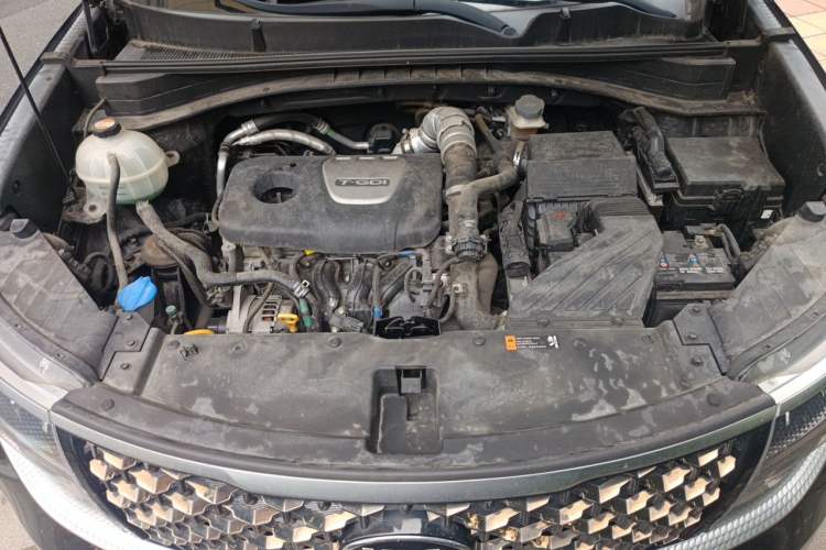 Used Kia KX5 2019 1.6T Automatic Two-Wheel Drive Luxury Edition Engine Bay