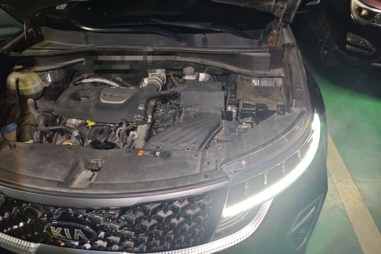 Used Kia KX5 2019 1.6T Automatic Two-Wheel Drive Luxury Edition Engine Bay Left