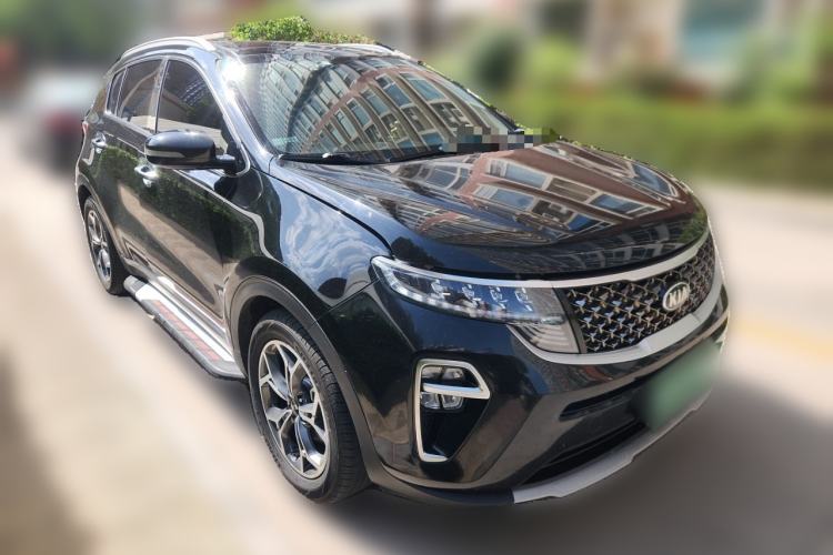Used Kia KX5 2019 1.6T Automatic Two-Wheel Drive Luxury Edition Front Right 45 Deg