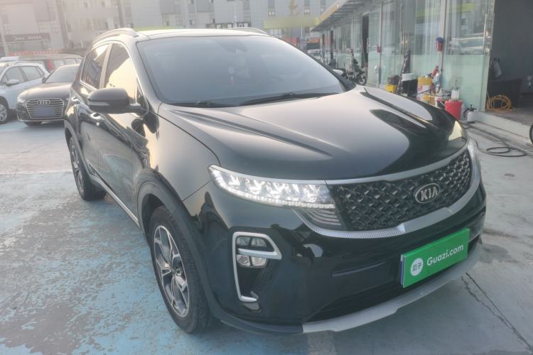 Used Kia KX5 2019 1.6T Automatic Two-Wheel Drive Luxury Edition Front Right 45 Deg