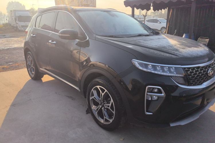 Used Kia KX5 2019 1.6T Automatic Two-Wheel Drive Luxury Edition Front Right 45 Deg