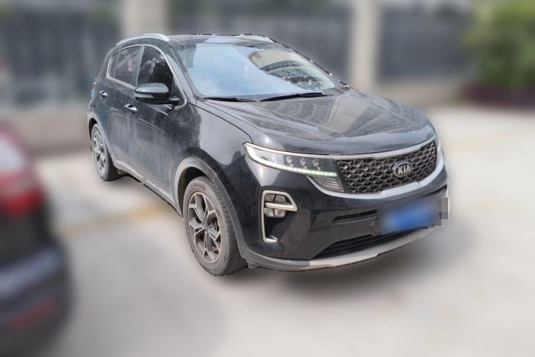 Used Kia KX5 2019 1.6T Automatic Two-Wheel Drive Luxury Edition Front Right 45 Deg
