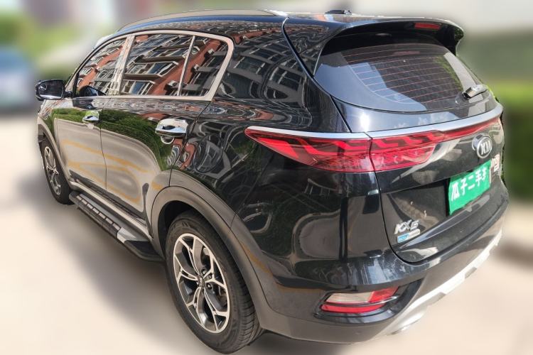 Used Kia KX5 2019 1.6T Automatic Two-Wheel Drive Luxury Edition Rear Left 45 Deg