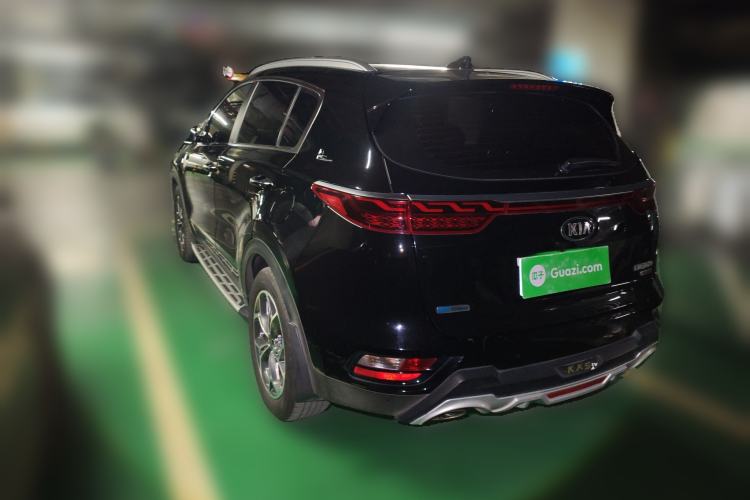 Used Kia KX5 2019 1.6T Automatic Two-Wheel Drive Luxury Edition Rear Left 45 Deg
