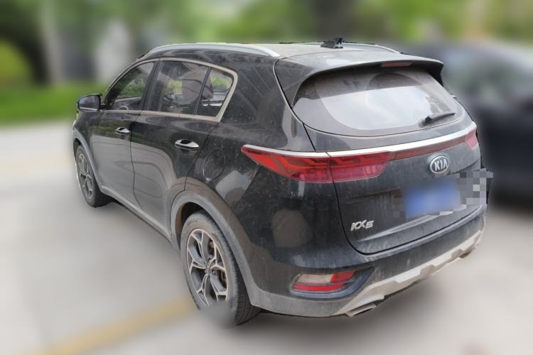 Used Kia KX5 2019 1.6T Automatic Two-Wheel Drive Luxury Edition Rear Left 45 Deg