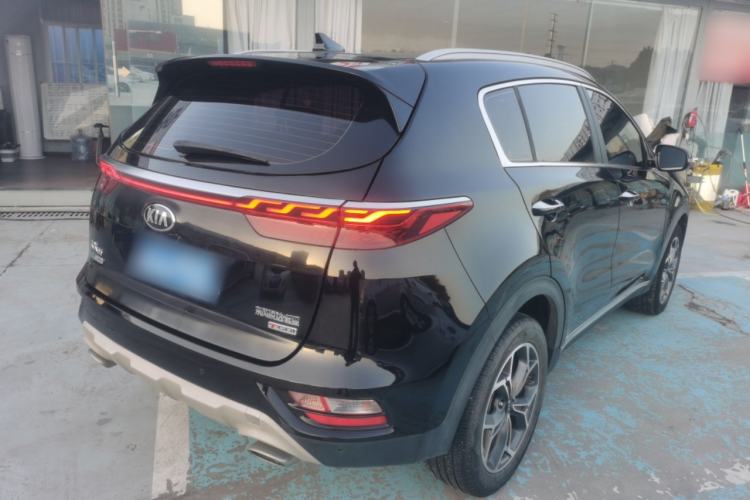 Used Kia KX5 2019 1.6T Automatic Two-Wheel Drive Luxury Edition Rear Right 45 Deg