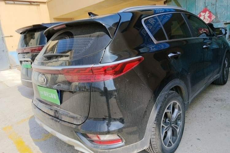 Used Kia KX5 2019 1.6T Automatic Two-Wheel Drive Luxury Edition Rear Right 45 Deg