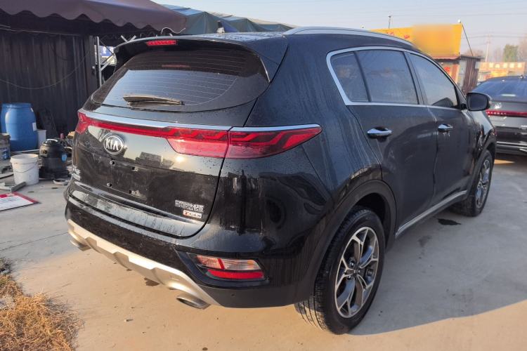 Used Kia KX5 2019 1.6T Automatic Two-Wheel Drive Luxury Edition Rear Right 45 Deg