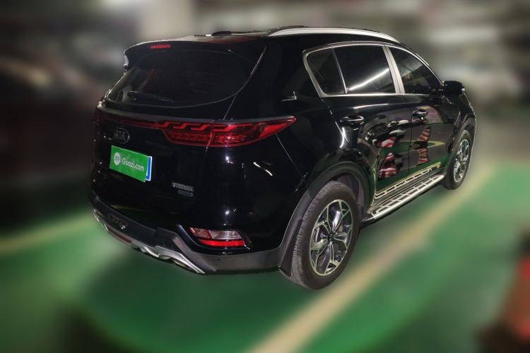 Used Kia KX5 2019 1.6T Automatic Two-Wheel Drive Luxury Edition Rear Right 45 Deg