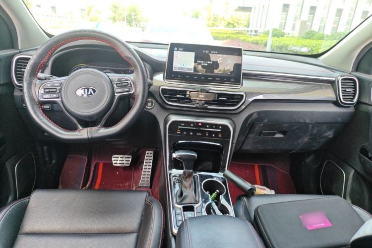 Used Kia KX5 2019 1.6T Automatic Two-Wheel Drive Luxury Edition Center Console