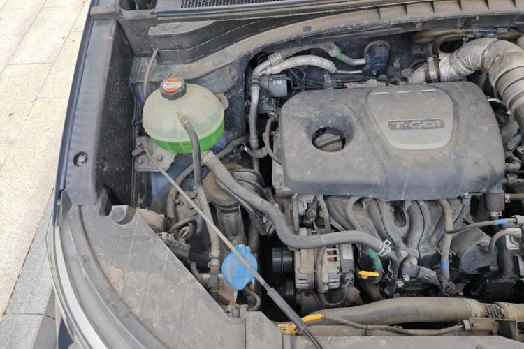 Used Kia KX5 2019 1.6T Automatic Two-Wheel Drive Luxury Edition Engine Bay Right