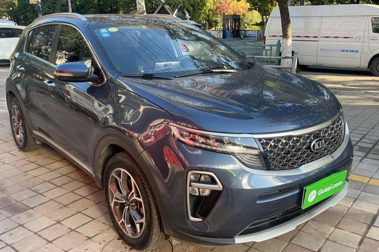 Used Kia KX5 2019 1.6T Automatic Two-Wheel Drive Luxury Edition Front Right 45 Deg