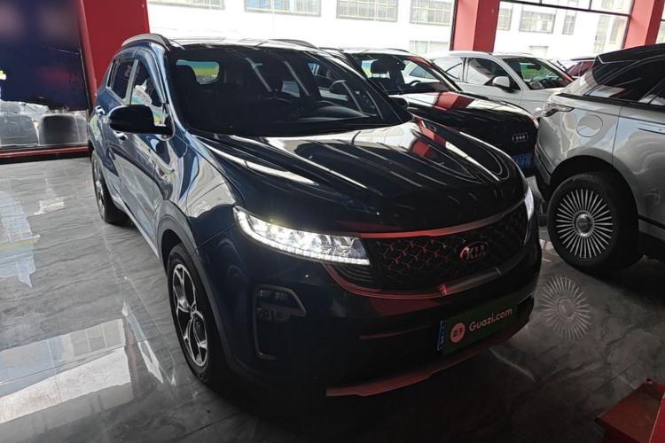 Used Kia KX5 2019 1.6T Automatic Two-Wheel Drive Luxury Edition Front Right 45 Deg