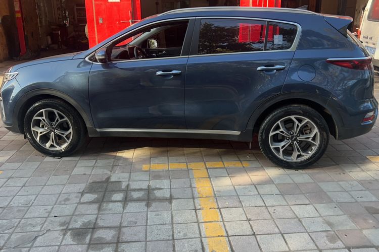 Used Kia KX5 2019 1.6T Automatic Two-Wheel Drive Luxury Edition Left Side